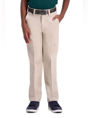 Haggar boys no iron khakis
